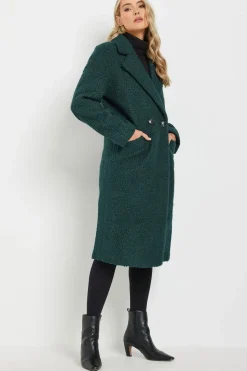 Tall Boucle Wrap Midi Coat