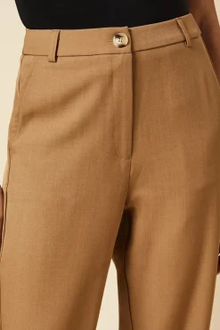 Tall Button Front Ankle Grazer Trouser
