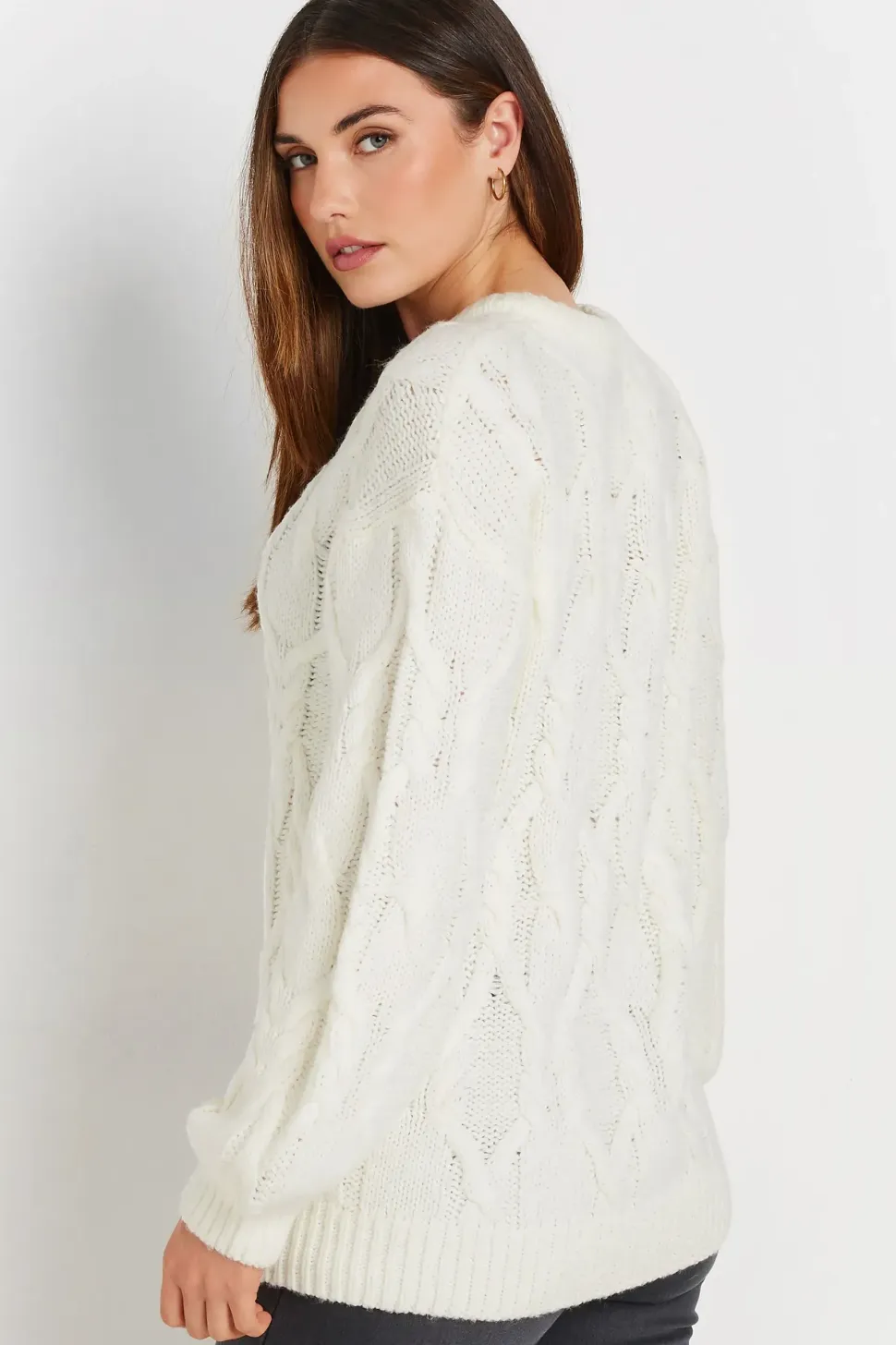 Tall Cable Knit Jumper