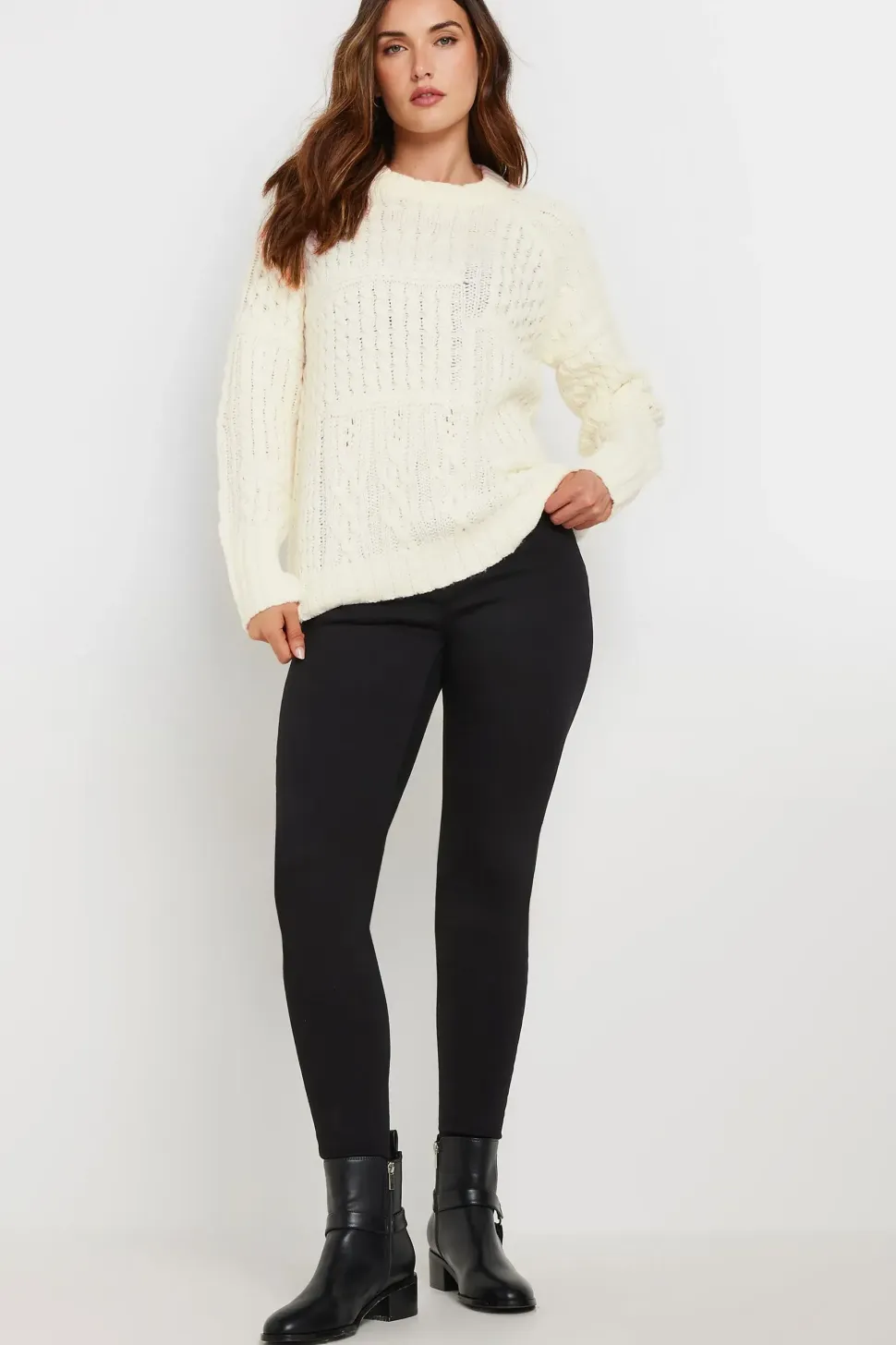 Tall Cable Knit Jumper