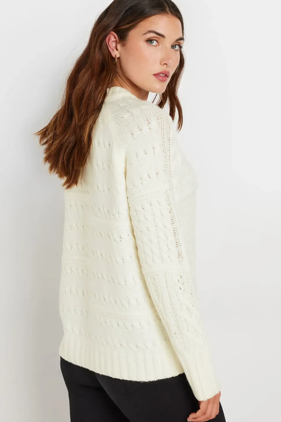 Tall Cable Knit Jumper