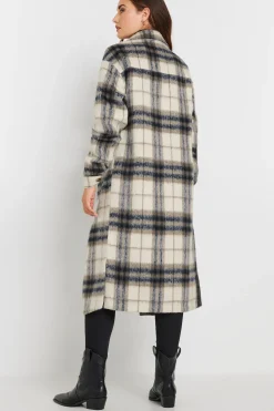 Tall Check Longline Shacket