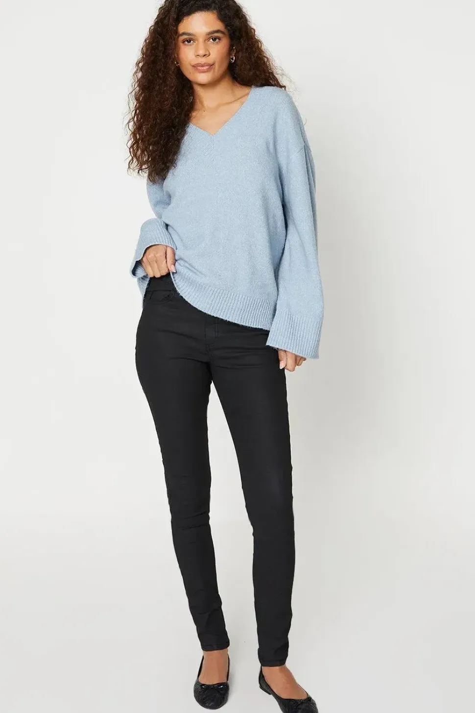 Tall Coated Skinny Jean