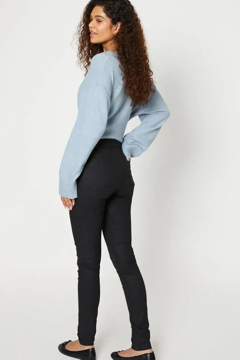 Tall Coated Skinny Jean