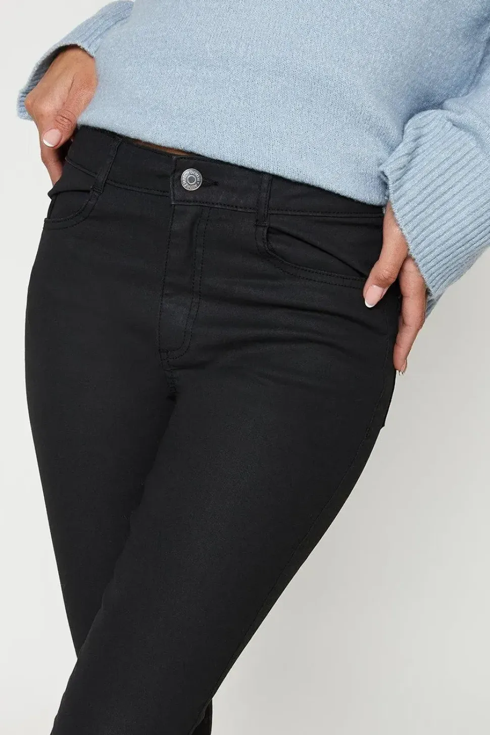 Tall Coated Skinny Jean