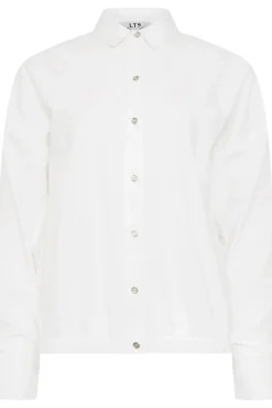 Tall Cotton Elasticated Hem Shirt