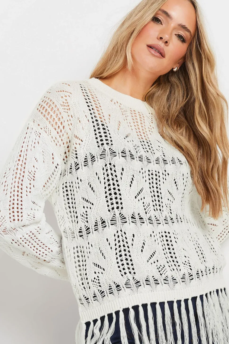 Tall Crochet Jumper