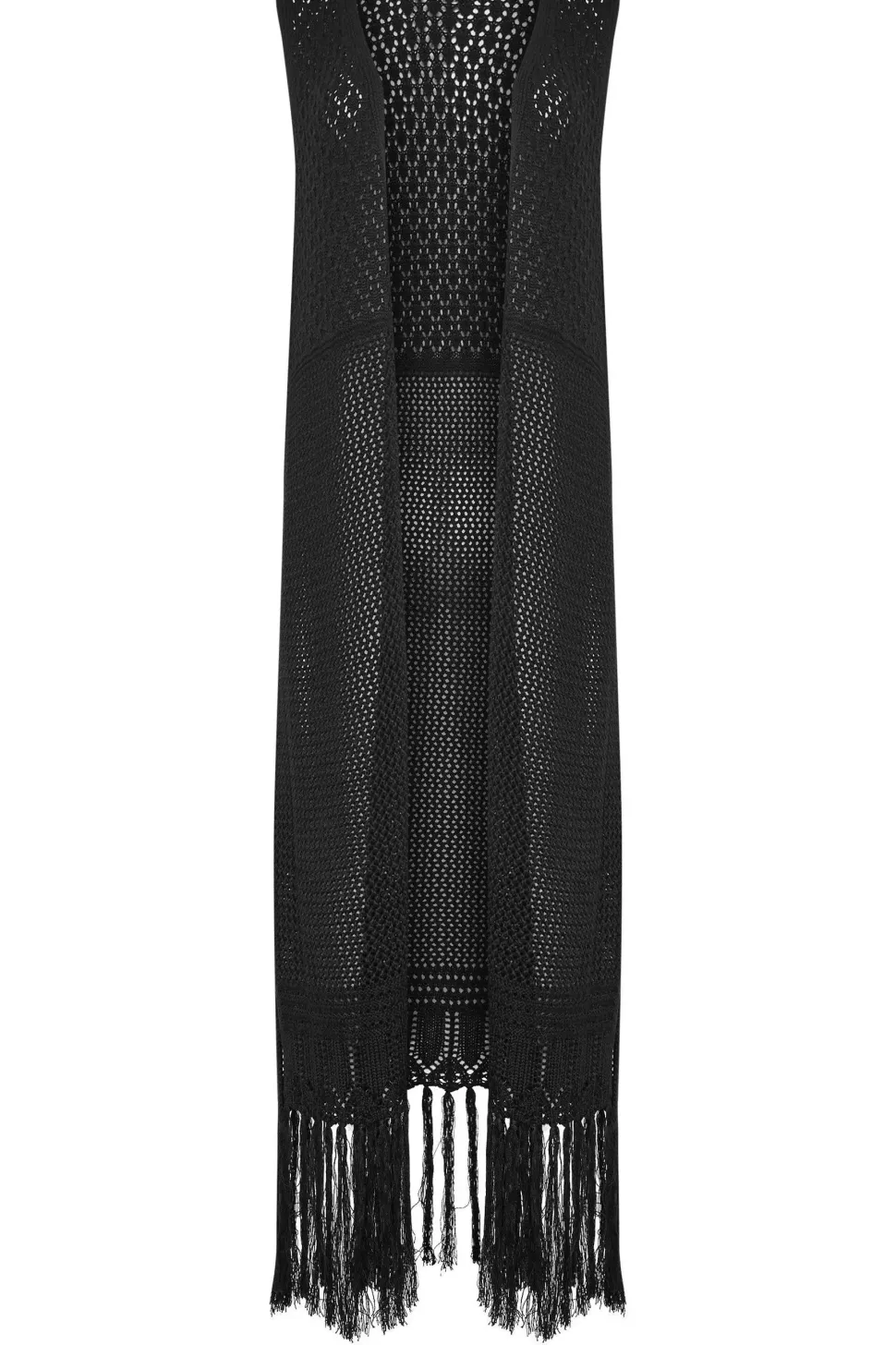 Tall Crochet Waistcoat