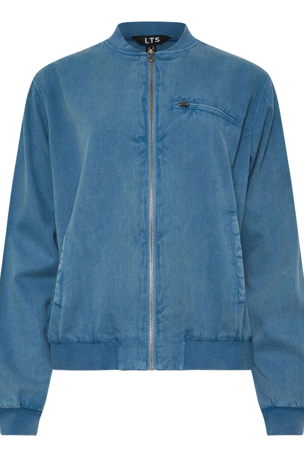 Tall Denim Bomber Jacket