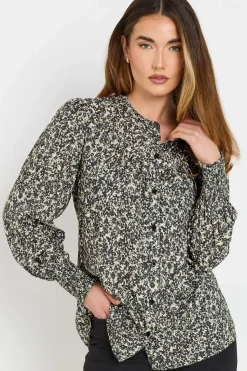 Tall Ditsy Floral Long Sleeve Blouse