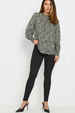 Tall Ditsy Floral Long Sleeve Blouse