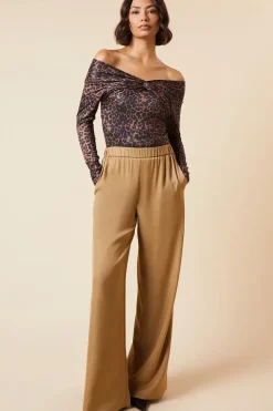 Tall Elasticated Waist Straight Leg Trouser