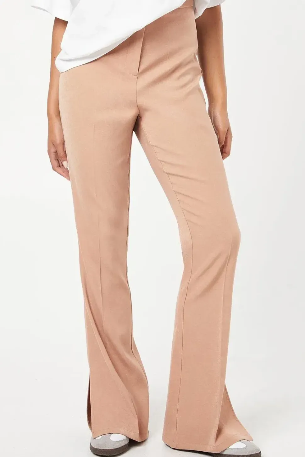 Tall Elastic Waist Kickflare Trouser