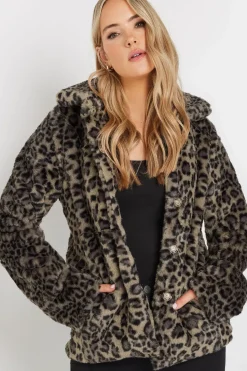 Tall Faux Fur Coat