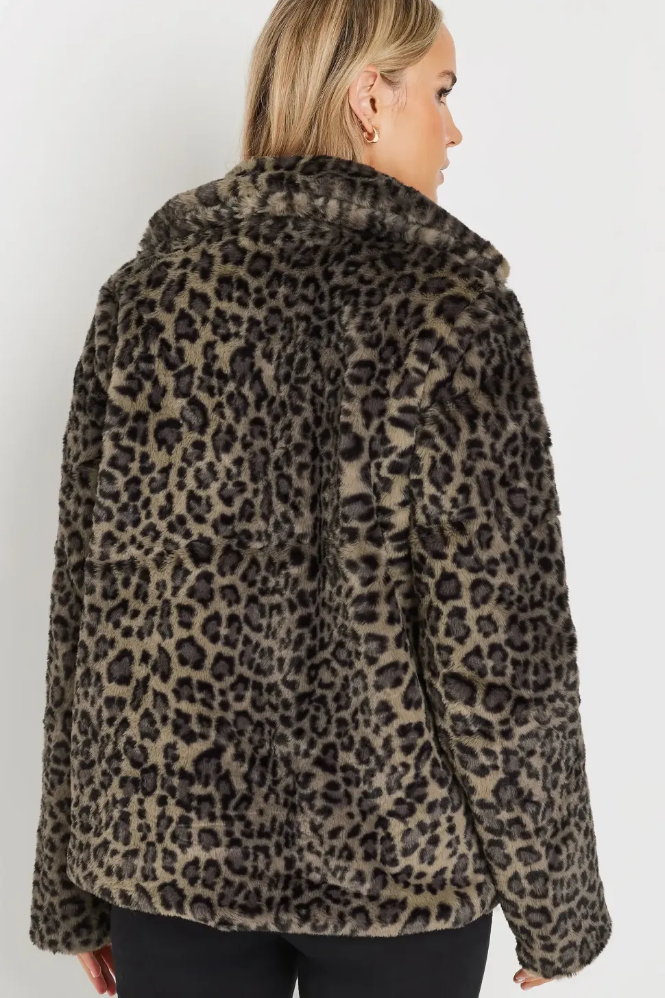 Tall Faux Fur Coat
