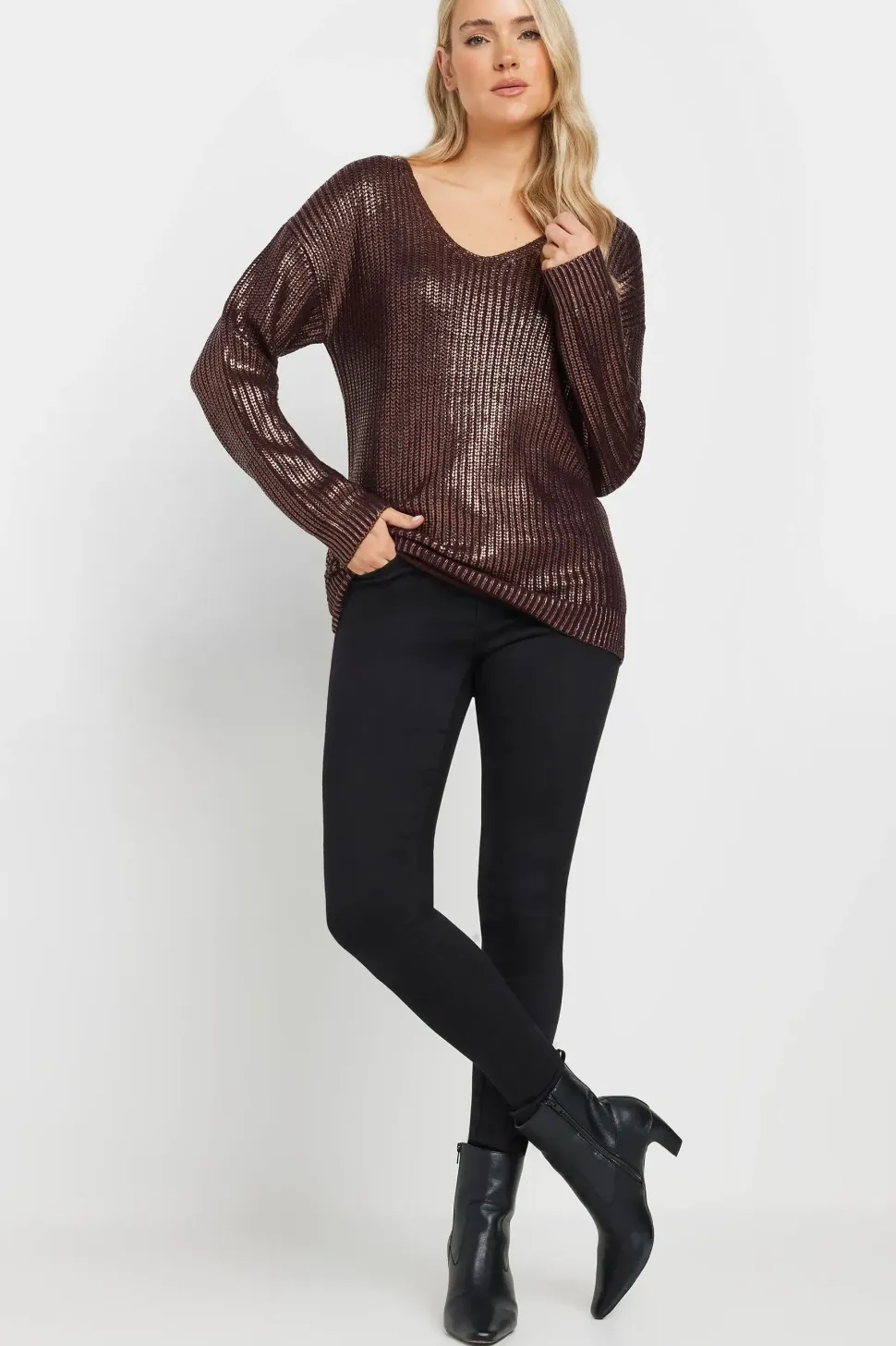 Tall Foil Jumper
