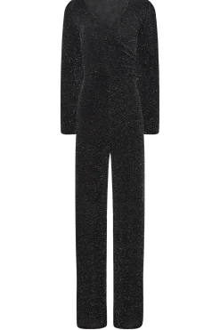 Tall Glitter Wrap Jumpsuit