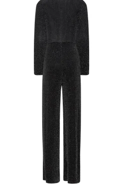 Tall Glitter Wrap Jumpsuit