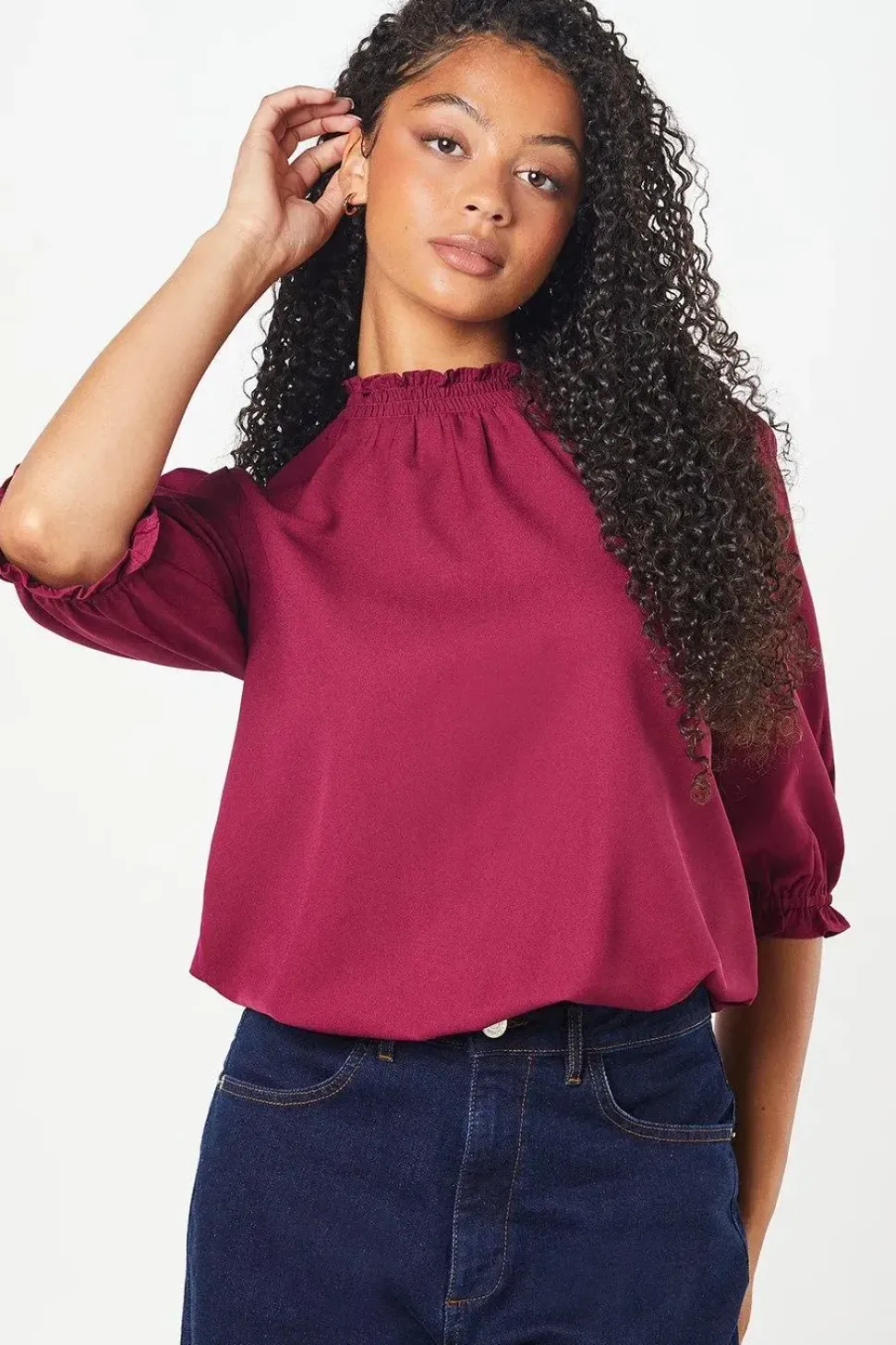 Tall Half Sleeve Blouse