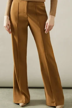 Tall High Waist Flare Trousers