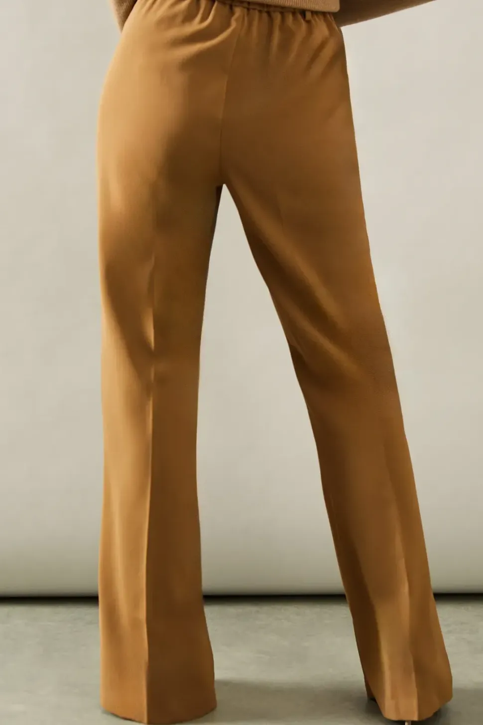 Tall High Waist Flare Trousers