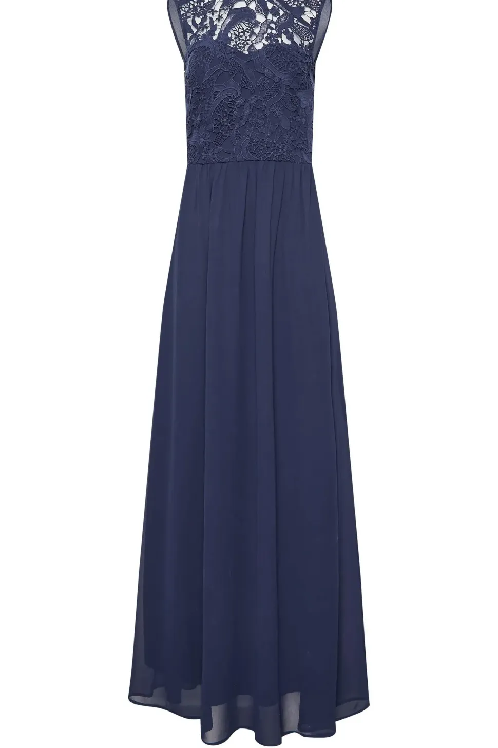 Tall Lace Chiffon Maxi Dress