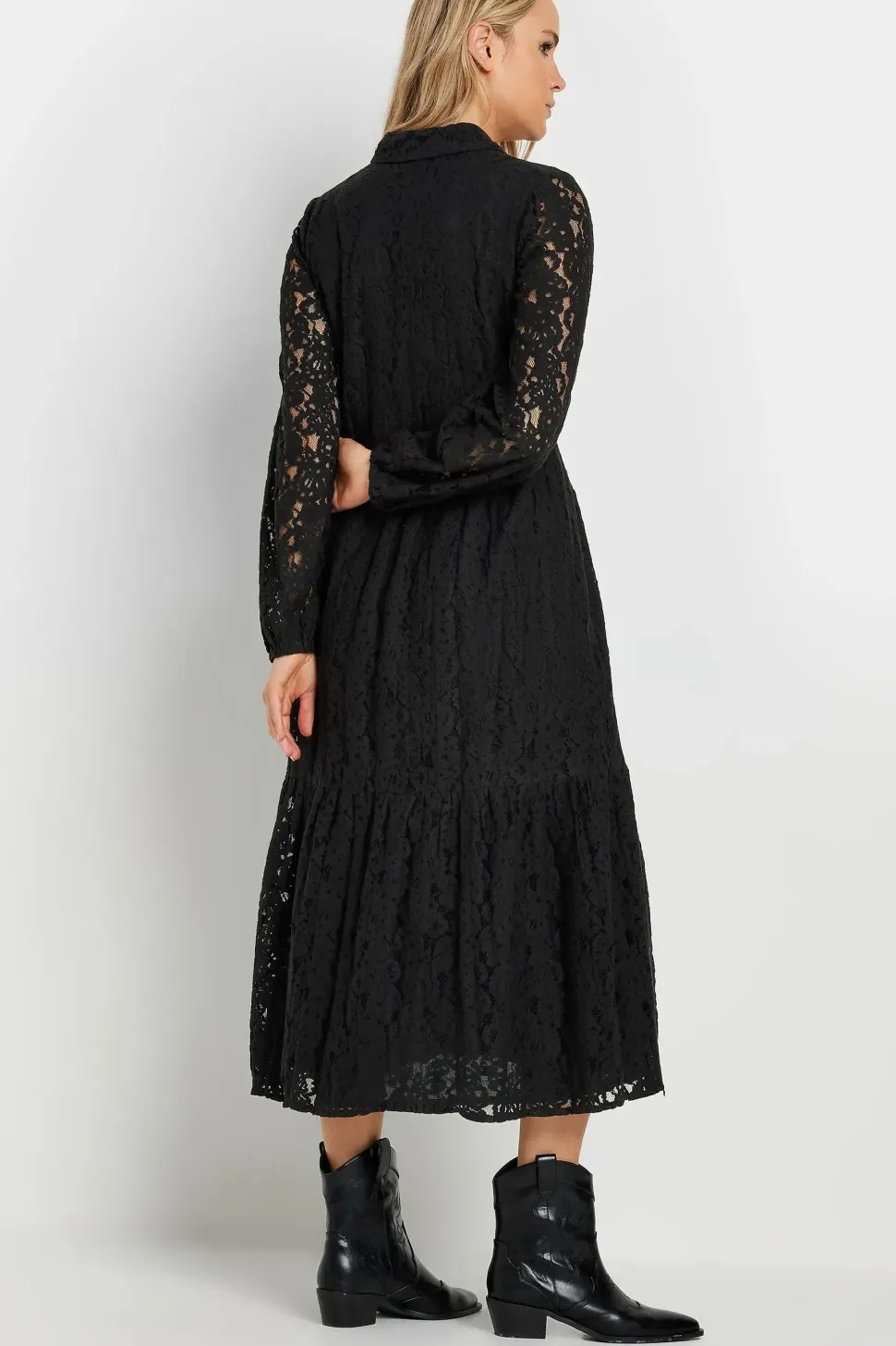Tall Lace Midi Dress