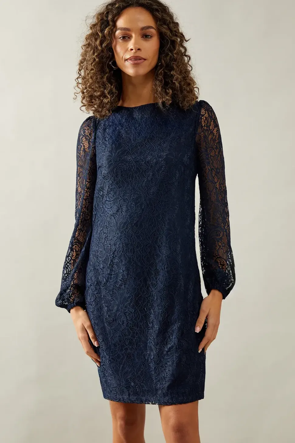 Tall Lace Shift Dress