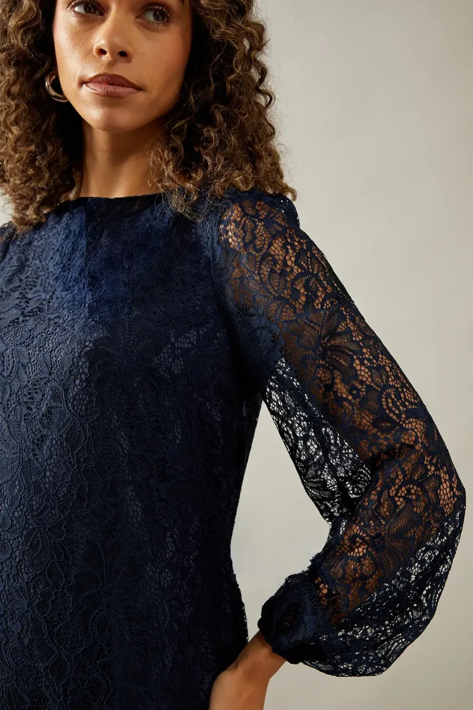 Tall Lace Shift Dress