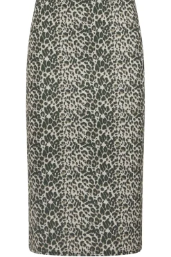 Tall Leopard Print Skirt