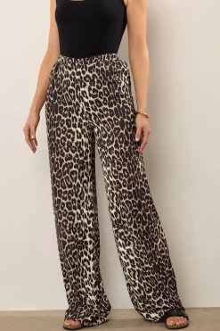 Tall Leopard Print Trousers
