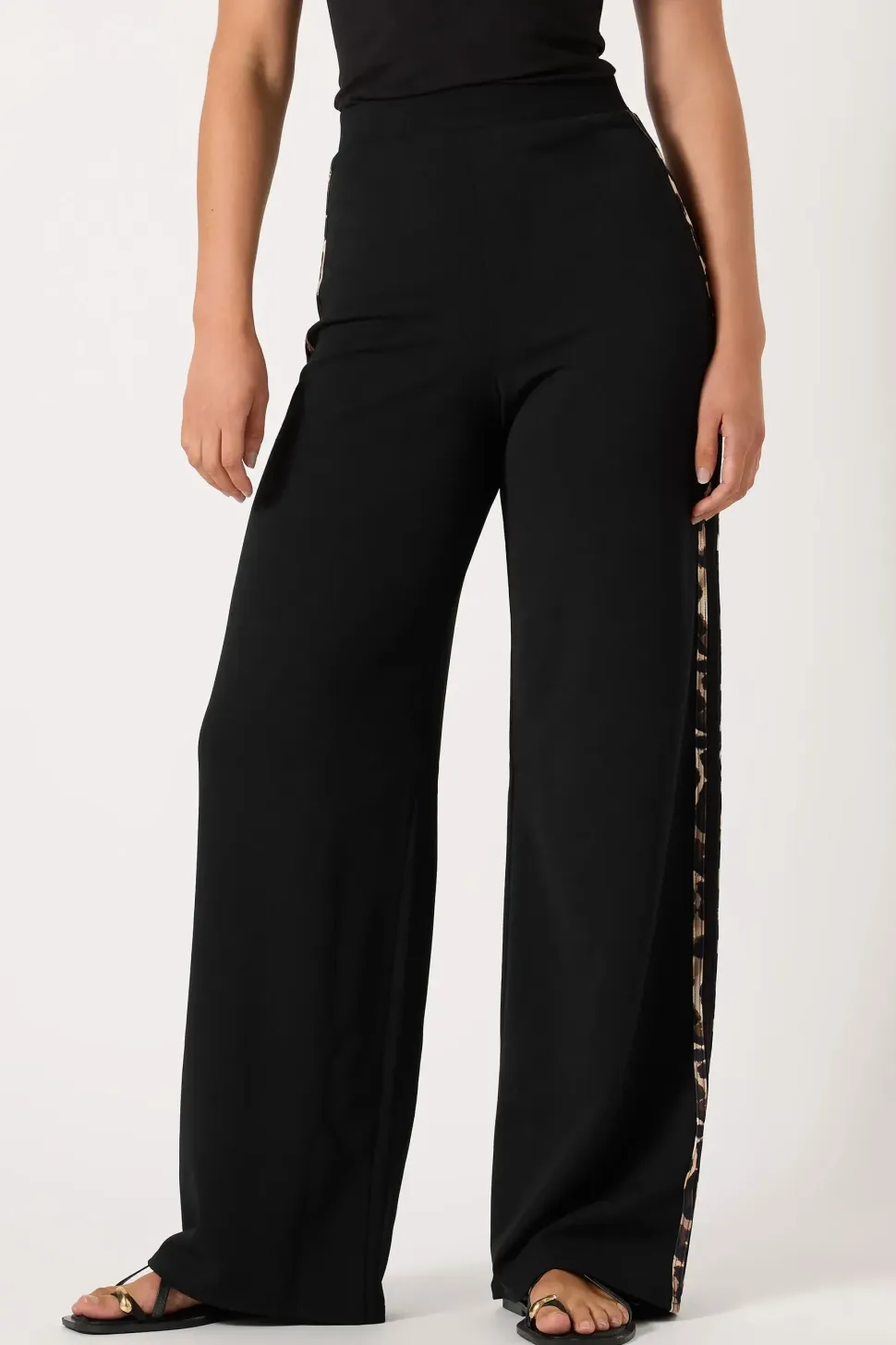 Tall Leopard Stripe Trousers