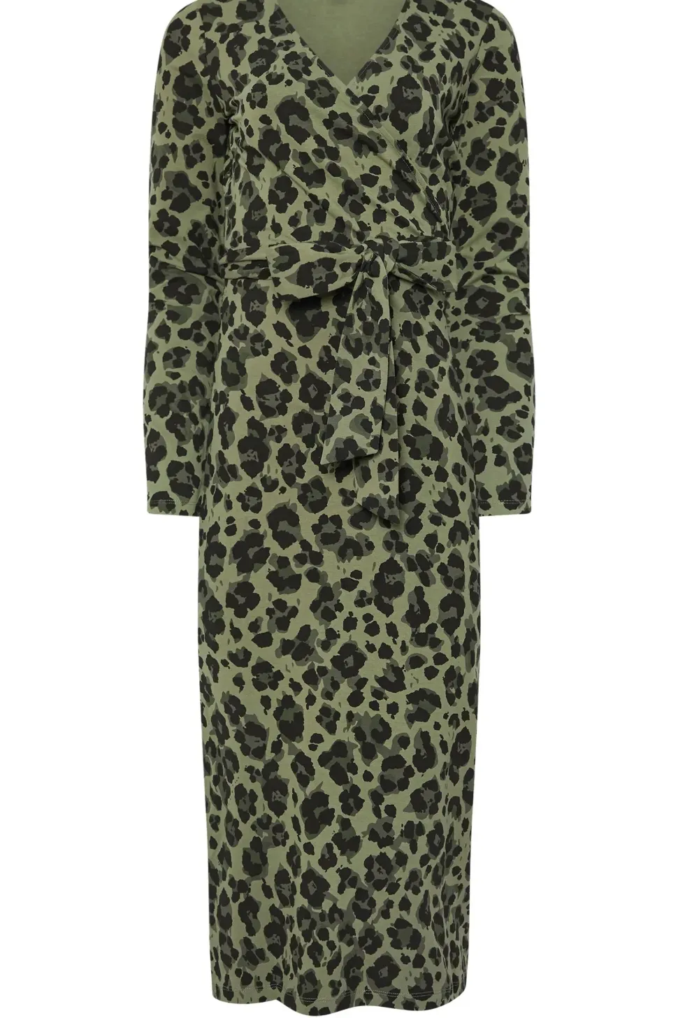 Tall Leopard Wrap Dress