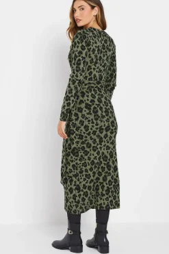 Tall Leopard Wrap Dress