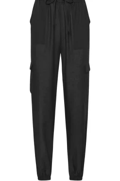Tall Linen Cargo Trousers
