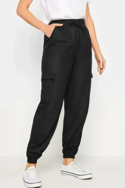 Tall Linen Cargo Trousers