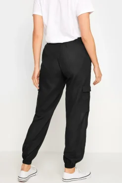 Tall Linen Cargo Trousers
