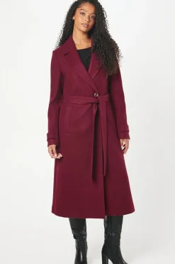 Tall Longline Wrap Coat