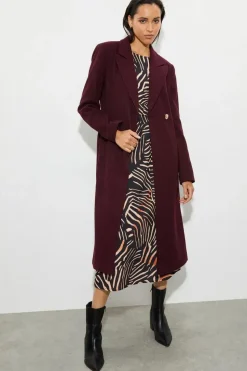 Tall Longline Wrap Coat