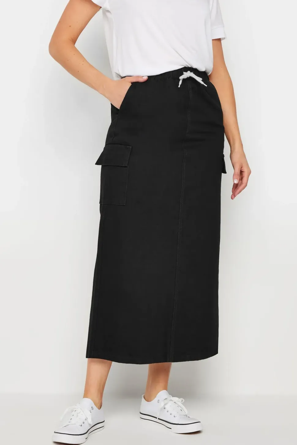 Tall Maxi Denim Skirt