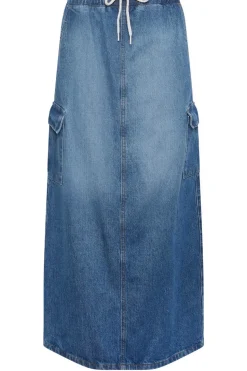 Tall Maxi Denim Skirt