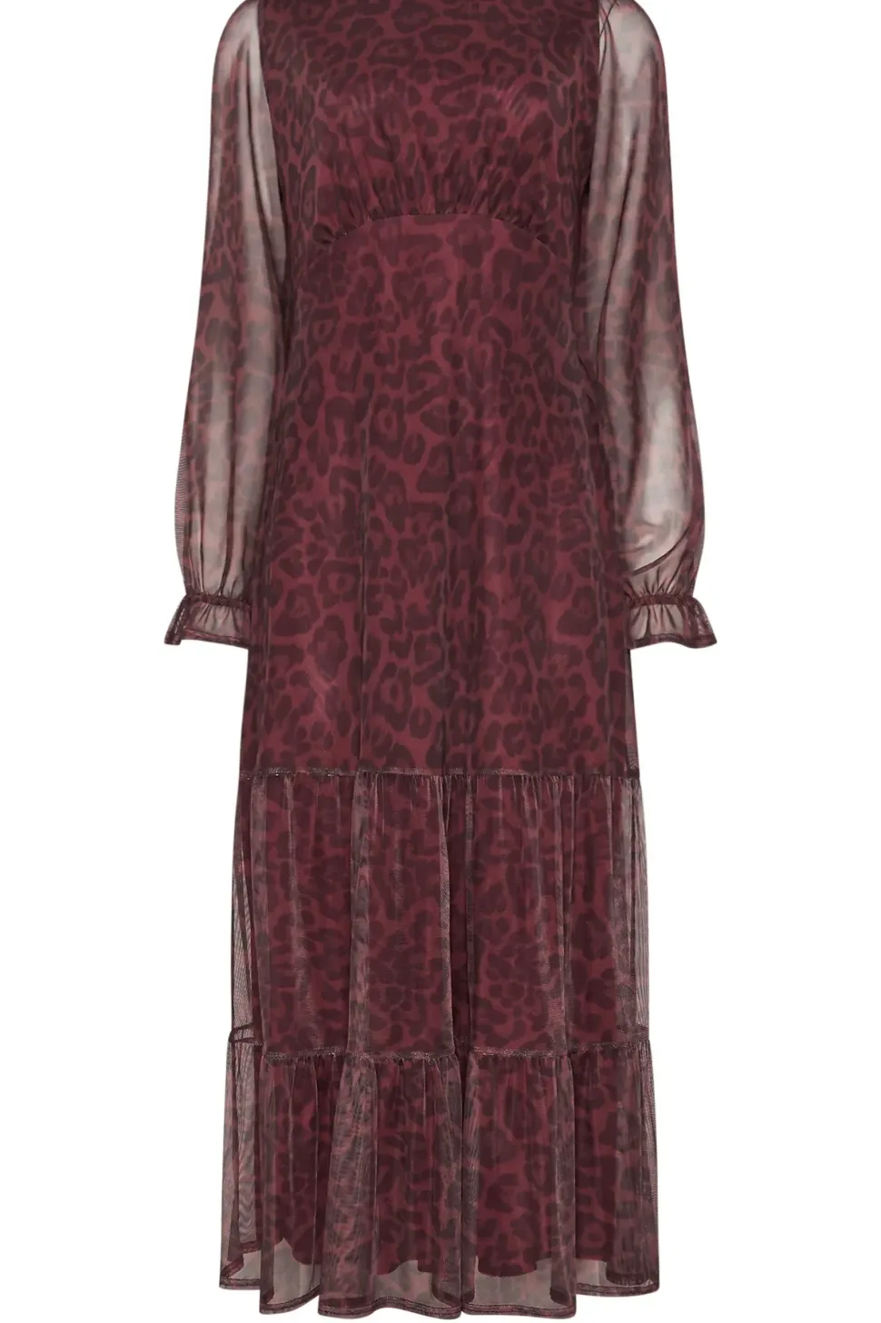 Tall Mesh Tiered Dress