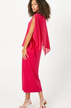 Tall Occasion Hotfix Overlay Formal Midi Dress