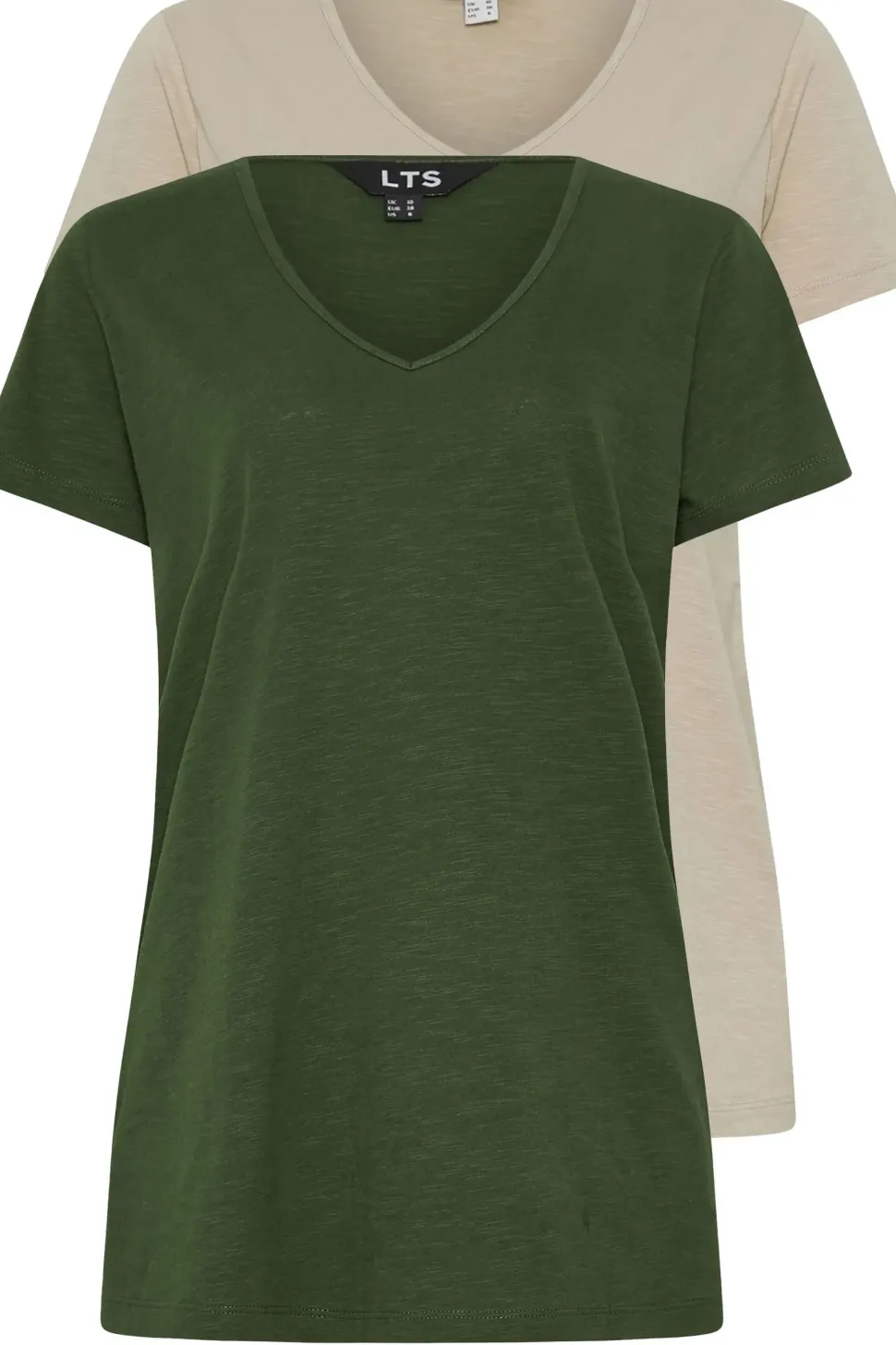 Tall 2 Pack V-Neck T-Shirts