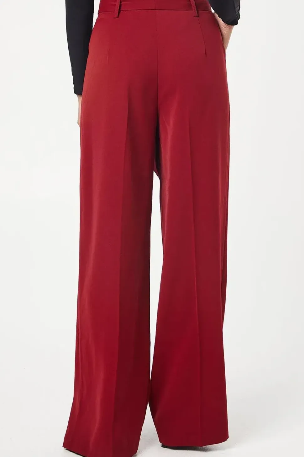 Tall Paperbag Belted Wide Leg Trouser