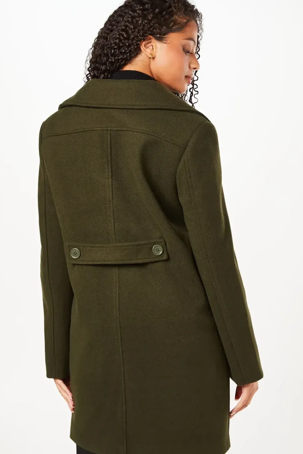 Tall Peterpan Collar Dolly Coat