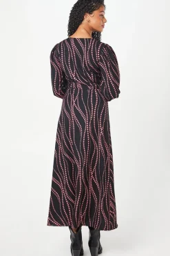 Tall Pink Spot Scoop Neck Shirt Dress