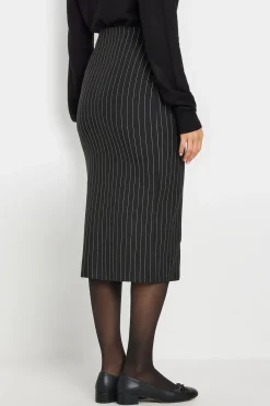 Tall Pinstripe Midaxi Skirt
