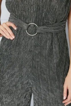 Tall Plisse Ring Jumpsuit