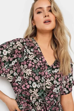 Tall Printed Tie Waist Jumpsuit
